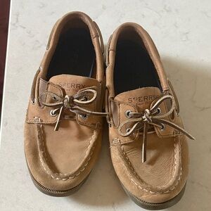 Sperry Boys Light Brown Boat Shoes
